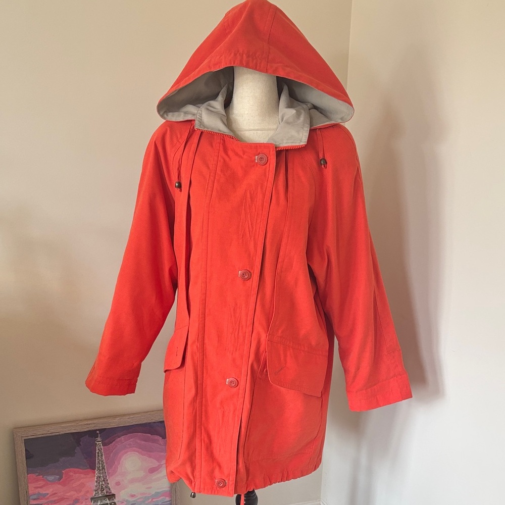 Women's Vibrant Orange Utility Jacket